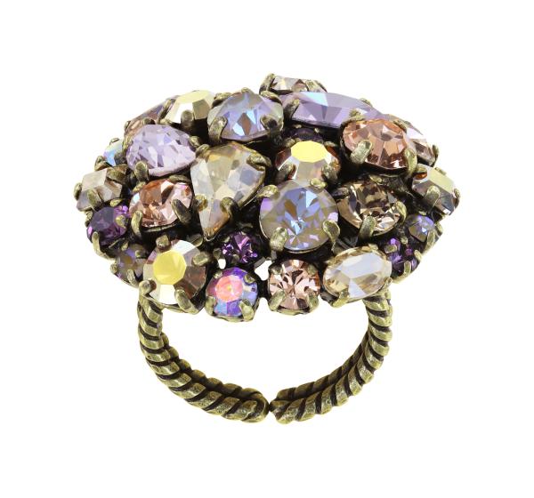 beige/lila - Ballroom - Konplott ring size M